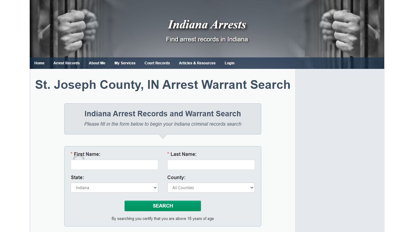 St. Joseph County, IN Arrest Warrant Search - Indiana Arrests