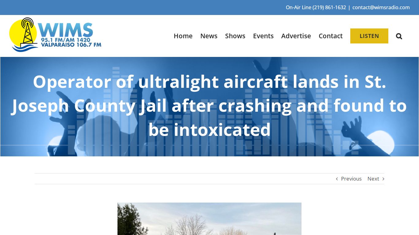 Operator of ultralight aircraft lands in St. Joseph County ...